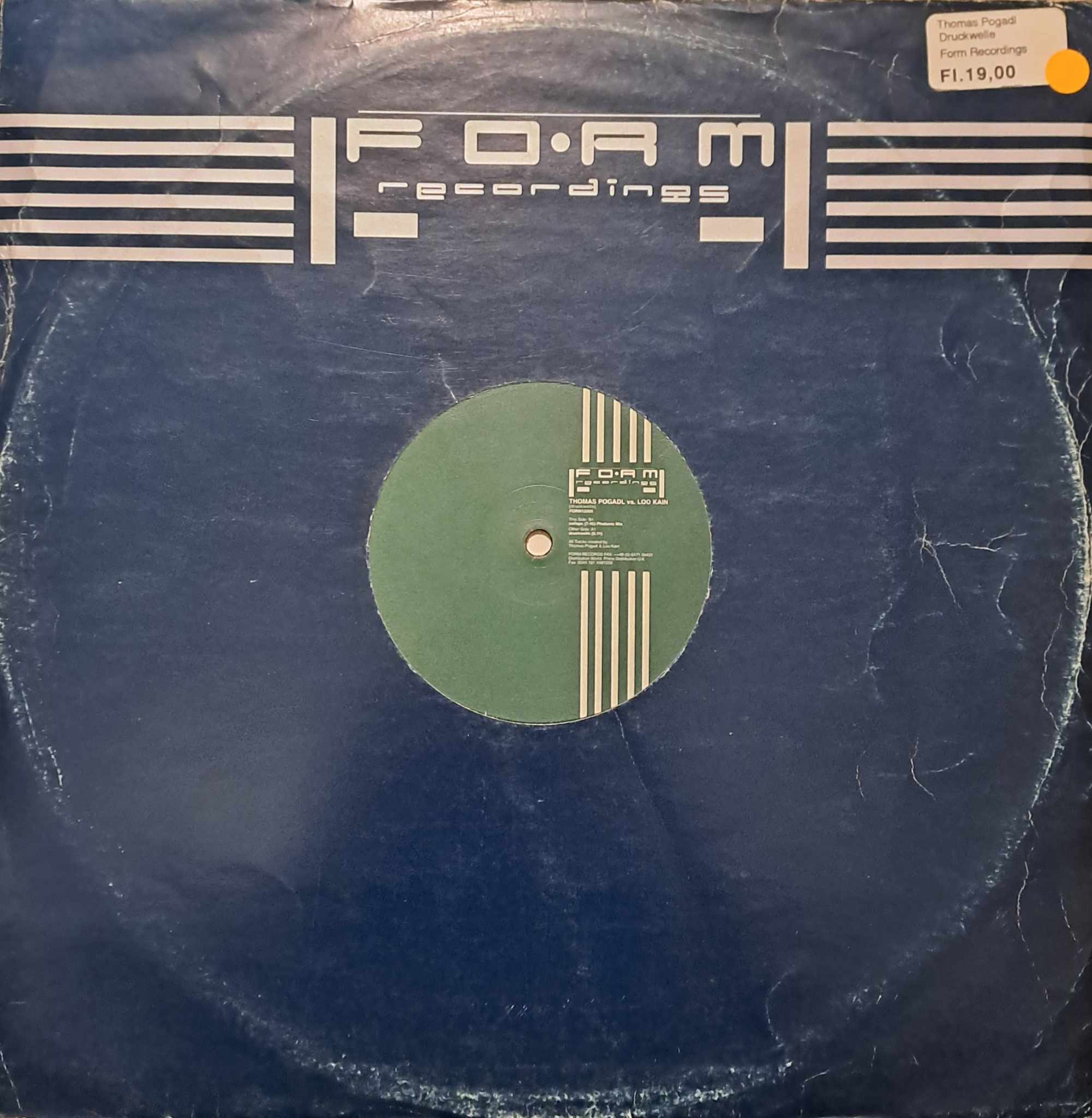 Form Recordings 12005 - vinyle techno